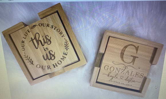 Wood Coasters
